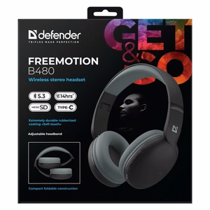 HEADPHONES DEFENDER BLUETOOTH FREEMOTION B480 must