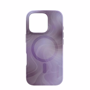 Incase Halo Case MagSafe'i toega ümbris iPhone 16 Pro-le, Oil Slick Lilac värvitoonis