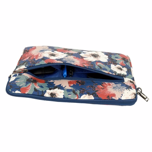 Wonder Sleeve Laptop 15-16 inches sinine and camellias