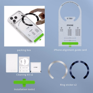 Tech-Protect MMP-210 MagSafe 2-pack magnetrõngas - oranž / must