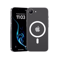 Benks Magnetic Crystal Ümbris (0047) jaoks Iphone 16e läbipaistev