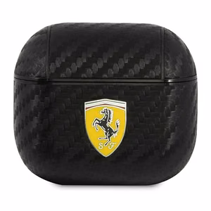 Ferrari FESA3CABK AirPods 3 kate must/must On Track PU Carbon