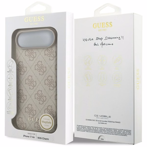 Guess 4G Charms Collection MagSafe Ümbris jaoks iPhone Air - Roosa