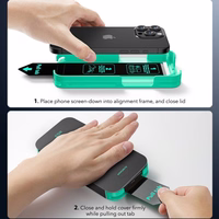 ESR Armorite Karastatud klaas with Applicator jaoks iPhone 16 Pro