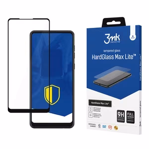 3mk HardGlass Max Lite Black karastatud klaas Samsung Galaxy A21 jaoks