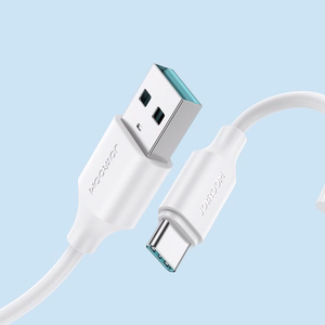 Joyroom Long-Lasting Series A9 USB-A / USB-C 3A kaabel 2m - valge