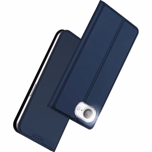 DUX DUCIS wallet case SKIN PRO jaoks IPHONE 16e sinine