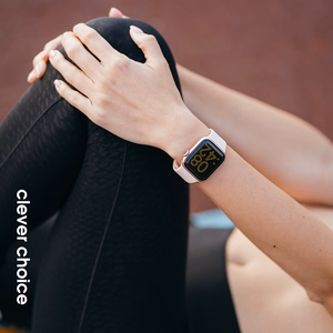 Crong Liquid rihm Apple Watch 38 / 40 / 41 / 42 mm kellale, liivaroosa