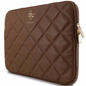 Guess Quilted 4G ümbris jaoks a 14" laptop - brown