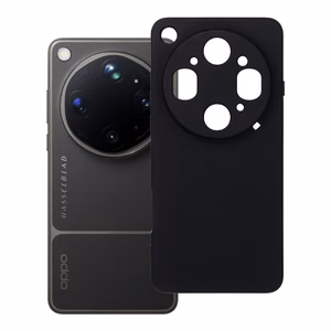 Силиконовый чехол для Oppo Find X9 ULTRA, черный