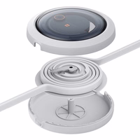 Fast Charging Kaabel 3in1 Baseus Free2Draw, USB to micro USB+USB-C+Lightning, 3.5A, 1.1m (valge)