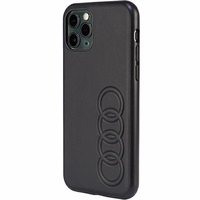 Audi Synthetic Leather iPhone 11 Pro 5.8" must/must hardcase AU-TPUPPCIP11-TT/D1-BK