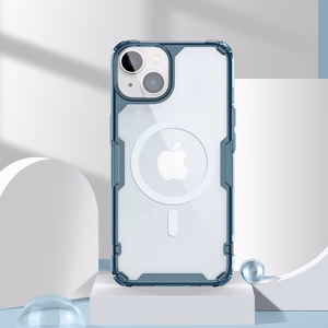 Магнитный чехол Nillkin Nature TPU Pro для Apple iPhone 14 Plus (Белый)