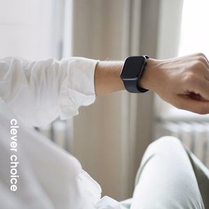 Crong Liquid  rihm Apple Watch 38 / 40 / 41 / 42 mm, roheline