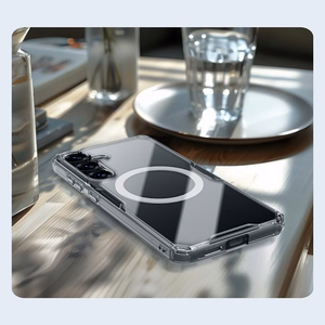 Nillkin Nature TPU Pro Magnetic Ümbris with MagSafe jaoks Samsung S25 - valge