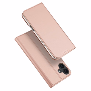 DUX DUCIS wallet case SKIN PRO jaoks IPHONE 16 Plus rose