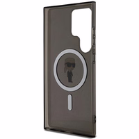 Karl Lagerfeld IML Ikonik MagSafe Ümbris jaoks Samsung Galaxy S24 Ultra - must