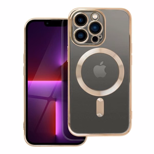 ELECTRO MAG COVER case compatible with MagSafe jaoks IPHONE 13 Pro kuldne