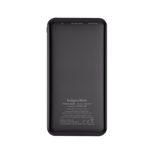 Kruger&Matz 10 000 mAh Li-pol akupank QC ja PD-ga