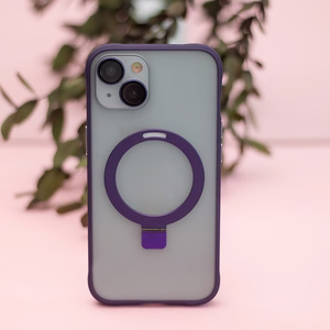 Mag Ring ümbris jaoks iPhone 13 6,1" lilla