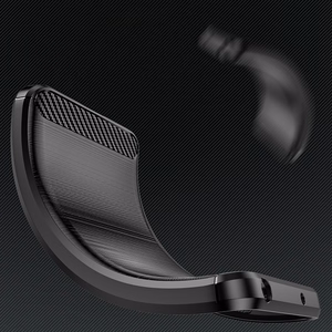 Carbon Ümbris jaoks Samsung Galaxy S24 FE - must