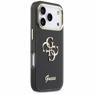 Guess IML 4G Script Metal ümbris for iPhone 17 Pro Max - must