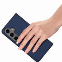 DUX DUCIS wallet case SKIN PRO jaoks SAMSUNG S24 FE sinine