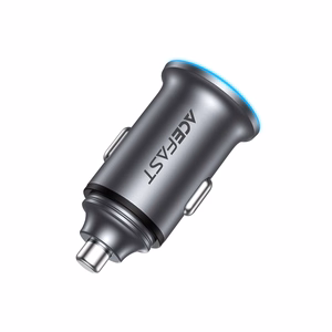 Autolaadija Acefast B15 65W USB-C/USB-A hall
