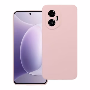 Чехол для Honor 300 Silicone 2mm пудрово-розовый