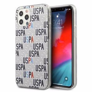 US Polo USHCP12MPCUSPA6 Logo Mania Collection ümbris seadmele iPhone 12 / 12 Pro 6.1", valge