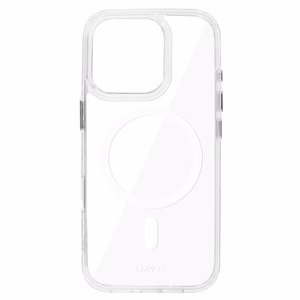 Liavec Glossy Magsafe Clear Ümbris do Iphone 16 Pro valge