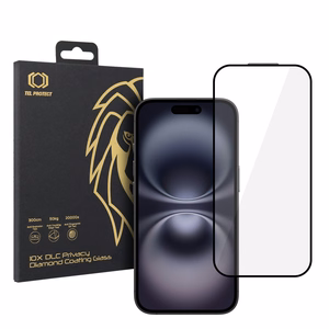 Tempered glass Tel Protect 10X HD DLC Diamond Coating jaoks Iphone 16
