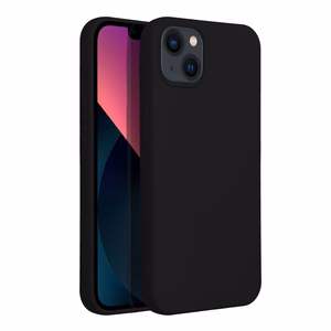 Чехол для iPhone 13 силиконовый черный