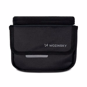 Wozinsky bicycle frame bag, waterproof phone case, 1.5l, black (WBB26BK)
