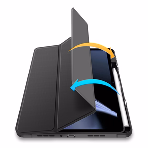 Dux Ducis Toby бронированный флип Smart Case для Oppo Pad с держателем стилуса чёрный