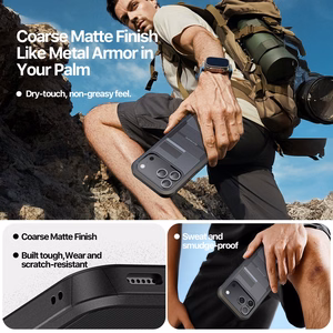 Ümbris Dux Ducis Shld Apple iPhone 17 Pro must (Contour Pattern)