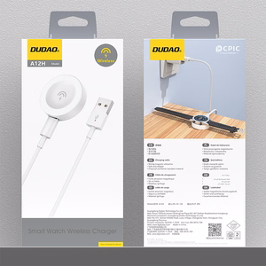 Dudao A12H Wireless Laadija jaoks Huawei Smartwatches - valge