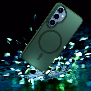 Samsung Galaxy S26+ – 3mk Smoke MagCase roheline telefoniümbris