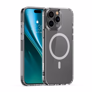 Etteri Color Mag чехол iPhone 15 Pro Max 6,7" серый