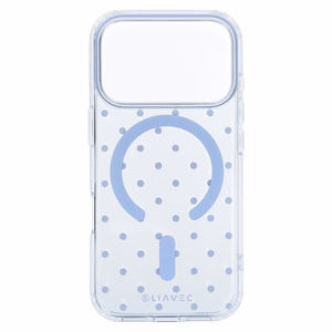 Liavec Bubble ümbris iPhone 18 Pro / 17 Pro jaoks, helesinine