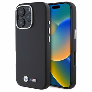 BMW M Smooth Full Wrapped Metal MagSafe Ümbris jaoks iPhone 16 Pro Max - must