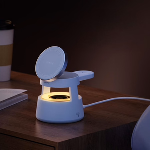 DUZZONA W23 5-in-1 Magnetic Juhtmevaba Charging Station with Bluetooth Speaker