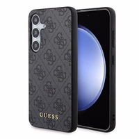 Guess 4G Metal kuldne Logo ümbris jaoks Samsung Galaxy S24 - must