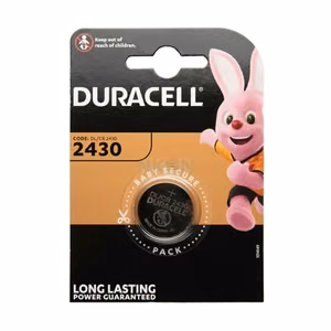 Duracell DL2430 – liitium CR2430 patareid, 1 tk