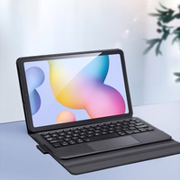 Dux Ducis Bluetooth Keyboard Ümbris (TK Series) jaoks Samsung Tab S6 Lite - must