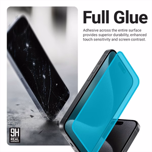 Crong 3D Armor Glass karastatud ekraanikaitseklaas seadmele iPhone 17e / 16e / 14 / 13 / 13 Pro koos paigaldusraamiga