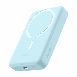 Akupank mini Baseus 10000mAh, USB-C 30W sinine