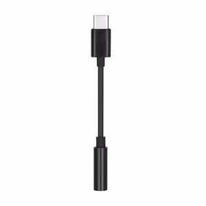 Адаптер AUX Type C (male) на Jack 3,5 mm (female) черный