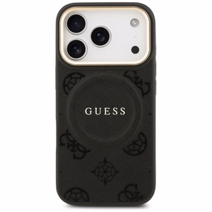 GUESS ümbris jaoks IPHONE 17 Pro compatible with MagSafe GUHMP17LPSAMSECK (PU W/ Peony Hot Stamp) must