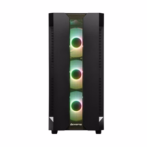 Корпус CHIEFTEC HUNTER MidiTower ATX MiniITX чёрный GS-01B-OP